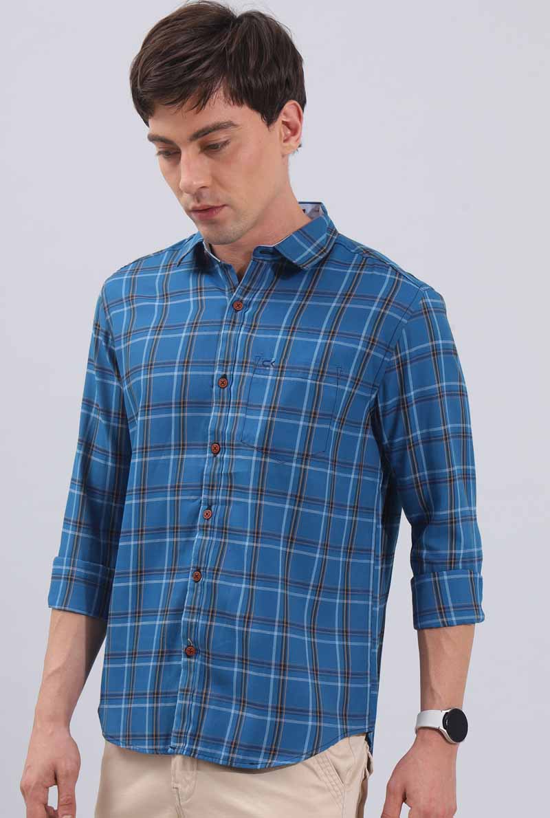 Blue Checks Shirt