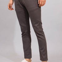 Olive Grey Plain Trouser
