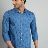 Blue Print Shirt