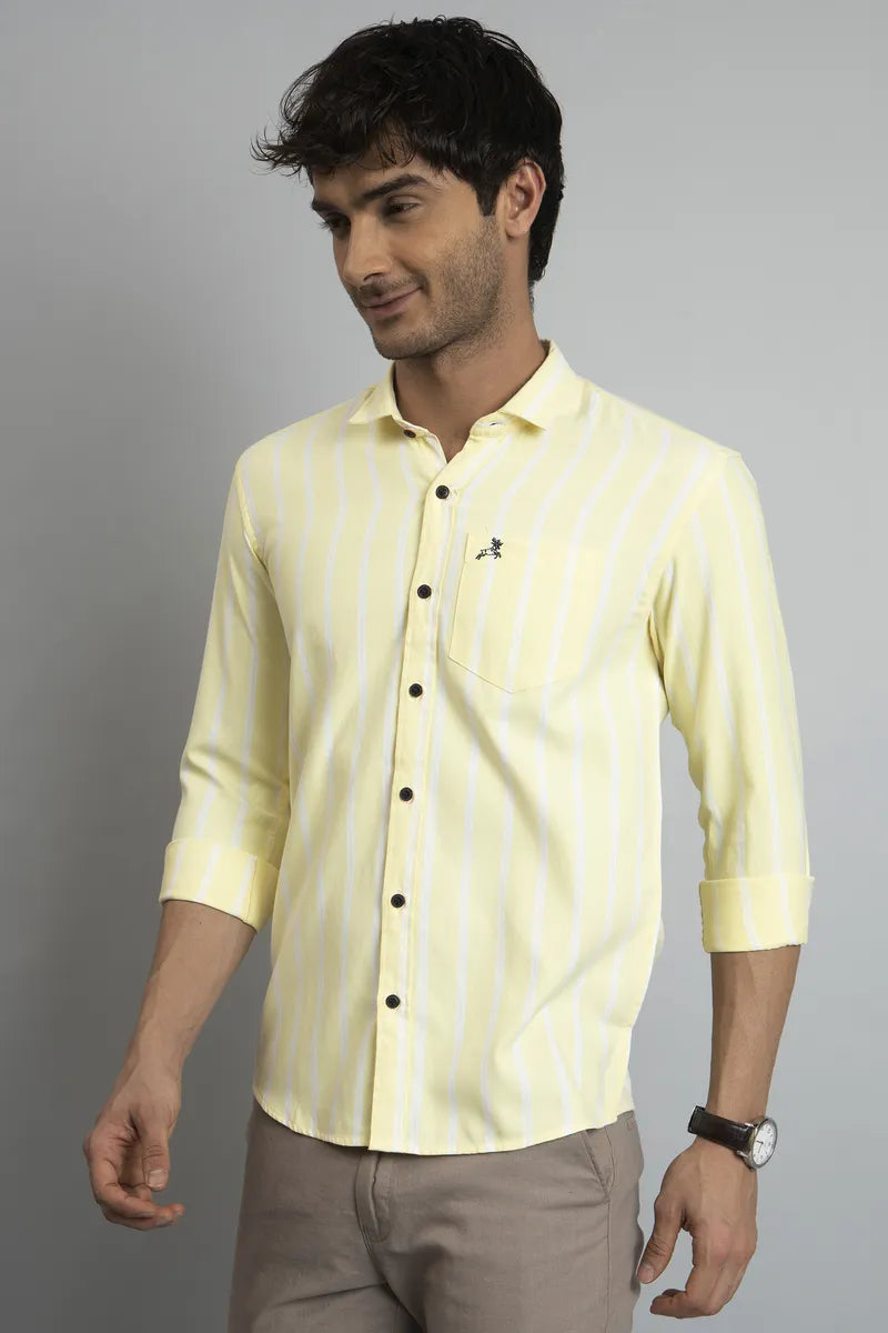 Yellow Stripes Shirt