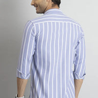 Blue Stripes Shirt