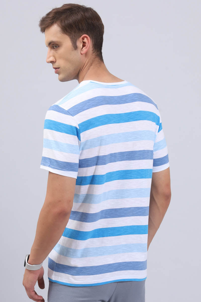 Blue Print T-Shirt