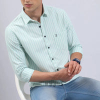 Green Stripe Shirt